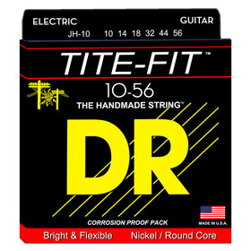 DR Strings Tite-Fit JH-10 10-56 sähkökitaran kielisetti (uusi)