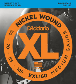 D'Addario EXL160 basson kielet 50-105 (uusi)