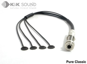 K&K Pure Classic Pickup klassisen kitaran mikrofoni (uusi)