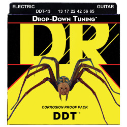 DR Strings Drop-Down Tuning DDT-13 (13-65) sähkökitaran kielet (uusi)