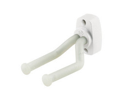 K&M Seinäteline kitaralle tai bassolle valkoinen (uusi)