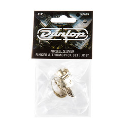 Dunlop sormi- ja peukaloplektra setti 0,018