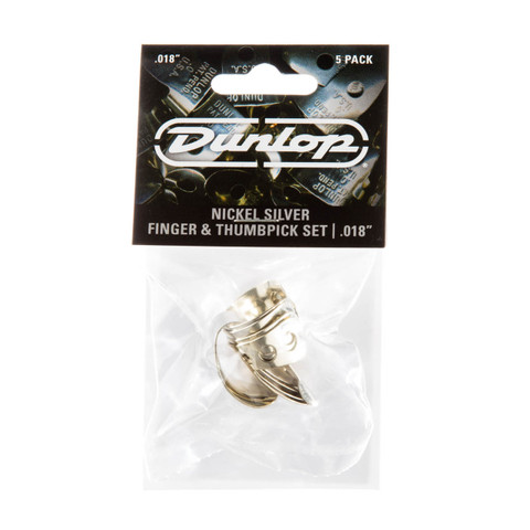 Dunlop sormi- ja peukaloplektra setti 0,018
