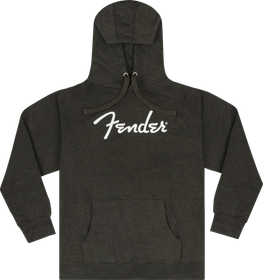  Fender® Spaghetti logo-huppari tummanharmaa L-koko (uusi)