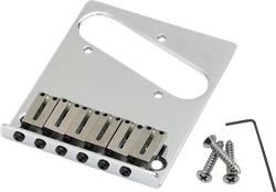Fender 6-Saddle American Series Telecaster® Bridge Assembly (uusi)
