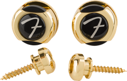 Fender 'F' Infinity Locks Gold hihnalukot kulta (uusi)