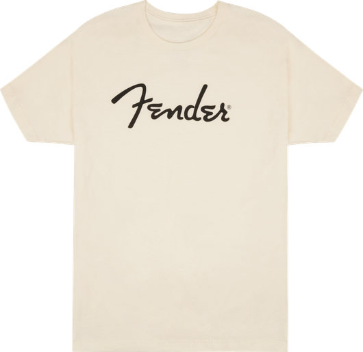 Fender® Spaghetti Logo T-Shirt Olympic White Size L (new)