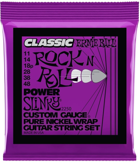 Ernie Ball 2250 Classic Power Slinky Pure Nickel 11-48