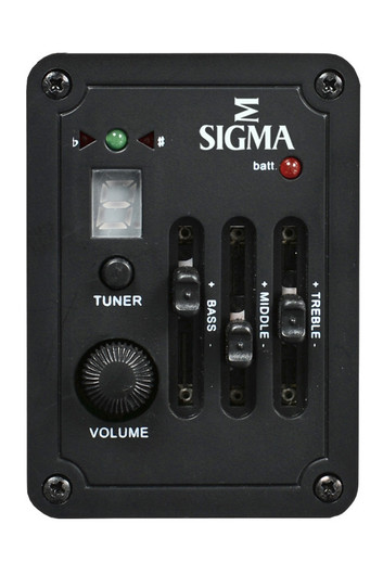 Sigma TM-15E elektroakustinen Travel-kitara + gig bag (uusi)