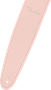 Fender Shell Pink vegaaninen kitarahihna (uusi)