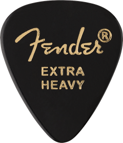 Fender 351 Black Extra Heavy 12 kpl plektrasetti (uusi)