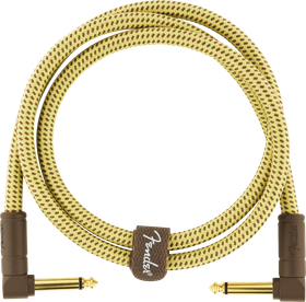 Fender Deluxe Tweed 3 ft instrumenttijohto 90 cm Angle/Angle(uusi)