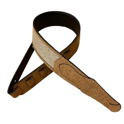 Profile SHC12-3 Hemp/Cork Guitar Strap (new)
