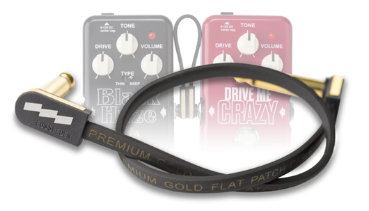 EBS PCF-PG58 Premium Gold Flat Patch Cable 58 cm välijohto (uusi)