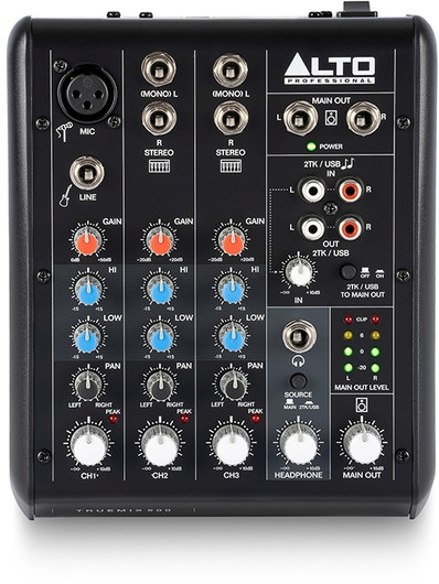 ALTO TrueMix 500 5-kanavainen analogimikseri (uusi)