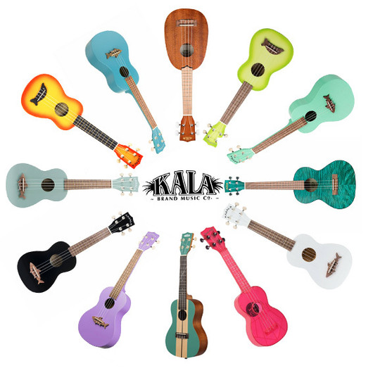  Kala Makala Shark Fin Grey konserttiukulele harmaa (uusi)