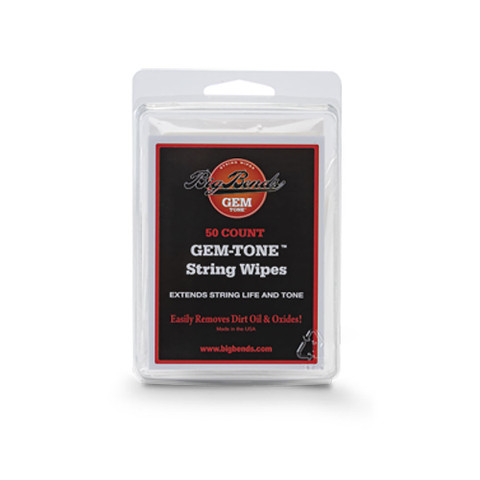 Big Bends Gem-Tone String Wipes Puhdistusliinat (uusi)