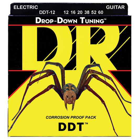 DR Strings Drop-Down Tuning DDT-12 12-60 sähkökitaran kielet (uusi)