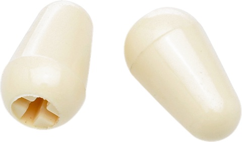 Fender Stratocaster Switch Tips Aged White (new)