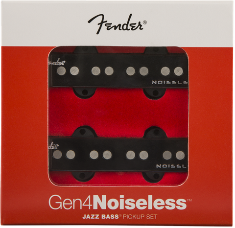 Fender Gen 4 Noiseless Jazz Bass Pickups, Set of 2 (new)