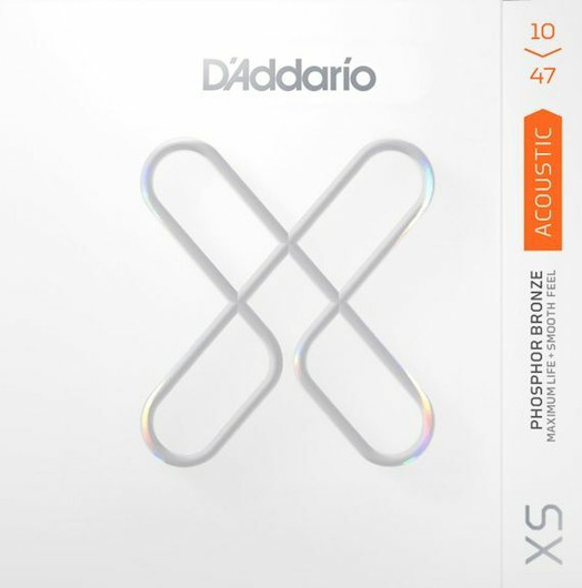 D'Addario XS PB X-Light akustisen kitaran kielet 10-47 (uusi)