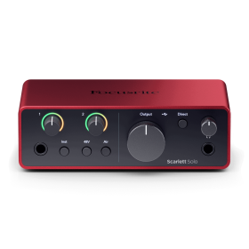 Focusrite Scarlett Solo 4th Gen äänikortti (uusi)