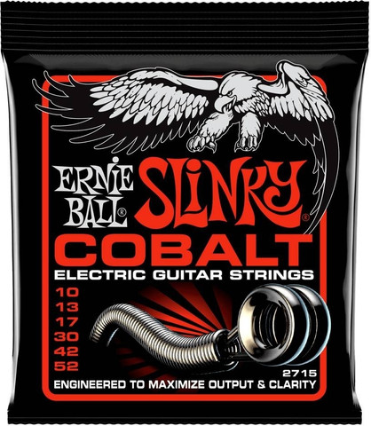 Ernie Ball 2715 Cobalt Skinny Top Heavy Bottom 10-52 (uusi)