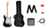 Squier Sonic Stratocaster Pack Black valmis sähkökitarapaketti (uusi)