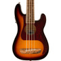 Fender Fullerton Precision 3-Color Sunburst ukulelebasso (uusi)