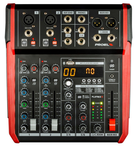 PROEL PLAYMIX6 mikseri (uusi)