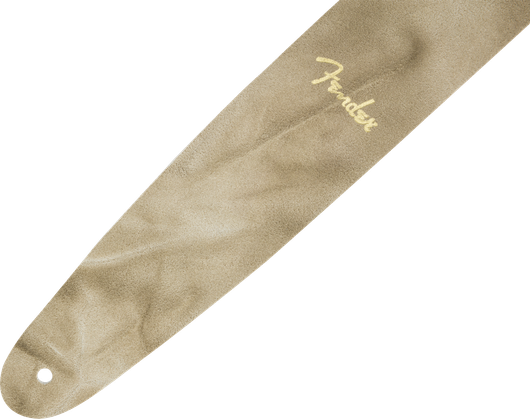Fender Tie Dye Leather Strap Natural nahkainen kitarahihna (uusi)