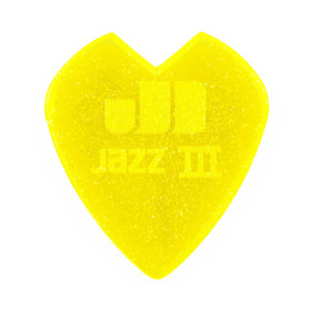 Dunlop Jazz III Kirk Hammett Yellow Sparkle 1,38 plektrasetti 6 kpl (uusi)