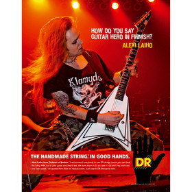 DR Strings Alexi Laiho SAL-10 10-56 sähkökitaran kielisetti (uusi)