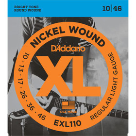 D'Addario XL sähkökitaran kielet EXL110 10-46 (uusi)