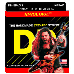 DR Strings Hi-Voltage DBG-11 11-50 Strings (new)