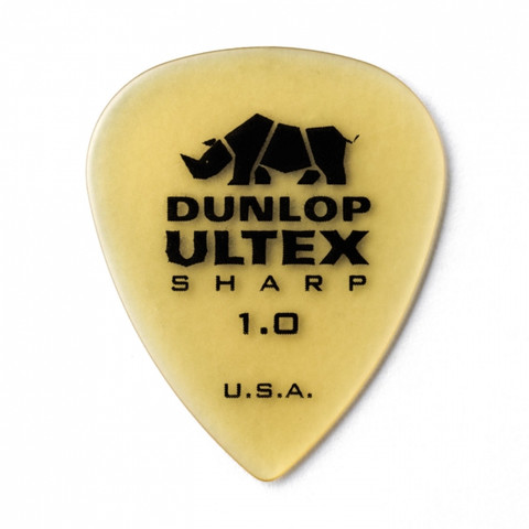 Dunlop Ultex Sharp 1,0 mm plektrasetti 6 kpl (uusi)