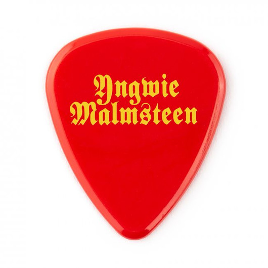 Dunlop Yngwie Malmsteen Red 2.0 mm plektrasetti 6 kpl (uusi)