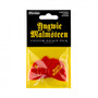 Dunlop Yngwie Malmsteen Red 2.0 mm plektrasetti 6 kpl (uusi)