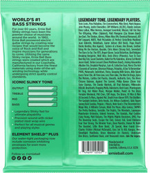 Ernie Ball 2841 Hyper Slinky Bass Nickel (new)