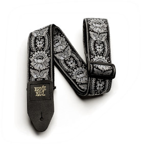 Ernie Ball EB-4150 Silver Orleans Strap kitarahihna (uusi)
