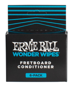 Ernie Ball EB-4276 Wonder wipes otelaudan puhdistusliinat 6 kpl (uusi)