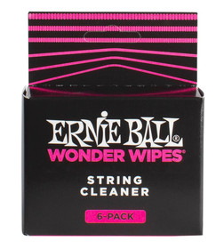 Ernie Ball EB-4277 Wonder Wipes kielten puhdistusliinat 6 kpl (uusi)