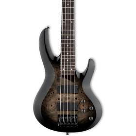 ESP LTD B-205DX Black Burst 5-String Electric Bass (new)