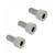 Floyd Rose Stainless Steel ylälukon kiristysruuvisetti 3 kpl (uusi)