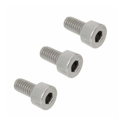 Floyd Rose Stainless Steel Ylälukon kiristysruuvisetti 3 kpl (uusi)