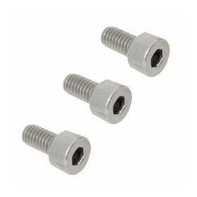Floyd Rose Stainless Steel Ylälukon kiristysruuvisetti 3 kpl (uusi)