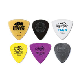 Dunlop PVP117 basson plektrasetti 6 kpl (uusi)