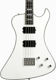 Hagstrom Nekromant 4 White sähköbasso (uusi)