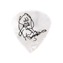 Ibanez Paul Gilbert 1 mm Pearl White plektrasetti 6 kpl (uusi)