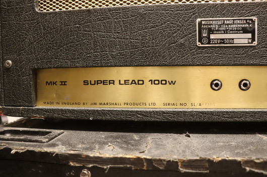 1975 Marshall JMP 1959 Super Lead 100W MK II Tube Amplifier (Used)